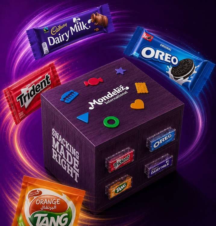 Mondelēz International custom giveaway box