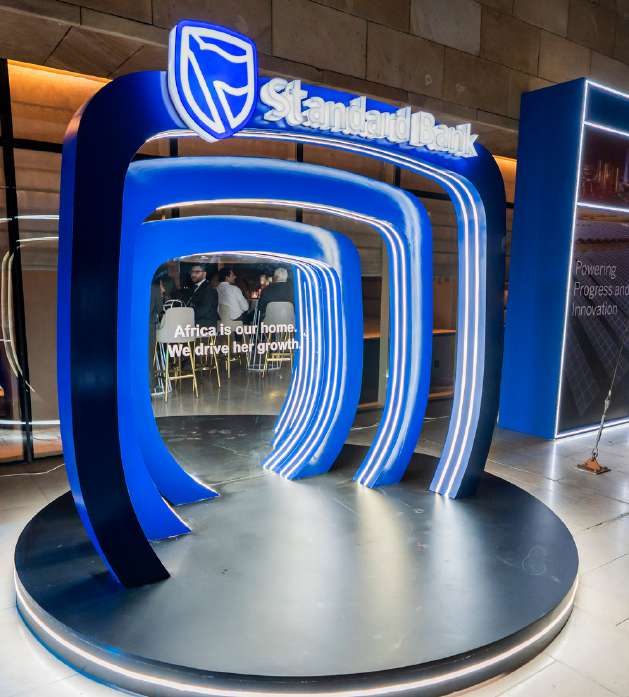 Standard Bank exhibition booth